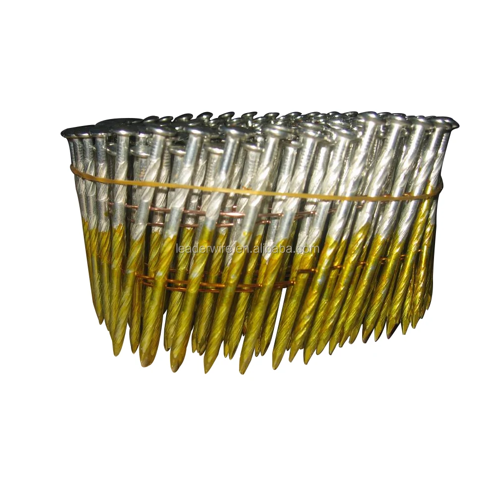 Paslode Carbon Steel Flat Head Smooth Shank Wire Pallet Coil Nails