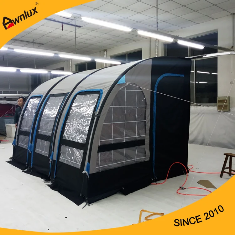 European standard caravan awning tent with air poles