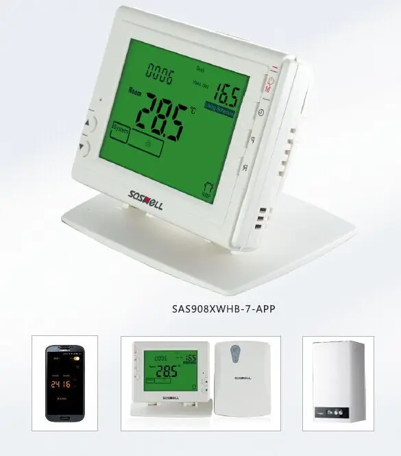 programmable smart home opentherm wireless thermostat wifi