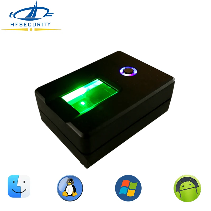 Windows Android IOS Linux Wireless Optical biometric Fingerprint Scanner HF4000Plus  for Payroll