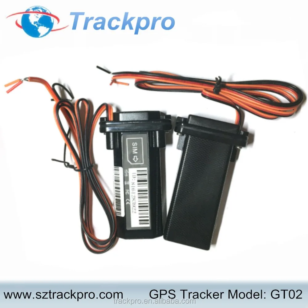 Car/велосипед/мотоцикл GSM GPRS GPS трекер GT02 слежение в реальном времени на карте Google