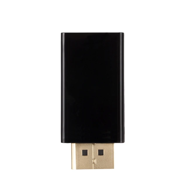 Gold Nickel Plated Standard DisplayPort Male DP to HDMI Female Converter head Adapter 1080P Video Audio Connector