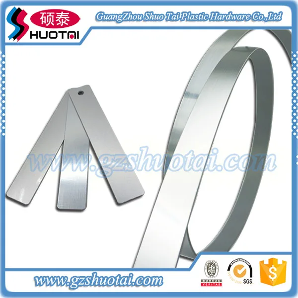 high gloss pvc edge banding tape various color and size for UV Board