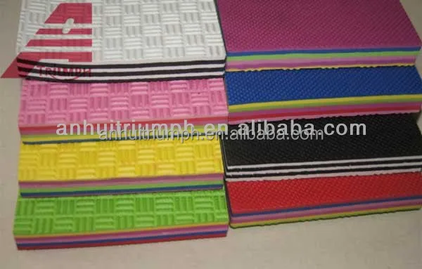 high quality textured eva foam sheets for shoes outsole