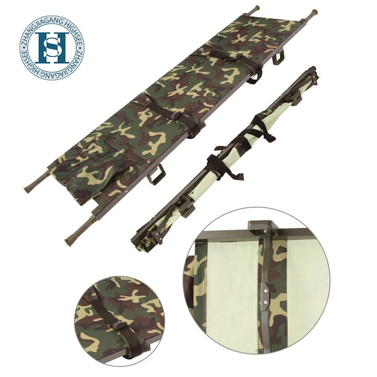 
Portable folding first aid emergency rescue military stretcher 