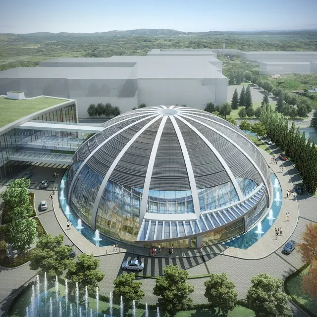 Professional design prefab fiberglass dome house geodesic dome