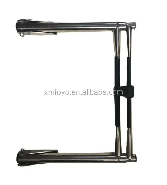 stainless steel telescoping drop ladder for sailboat