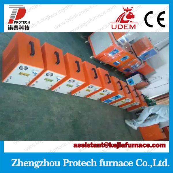 Mini induction furnace for melting steel 50kg for sale