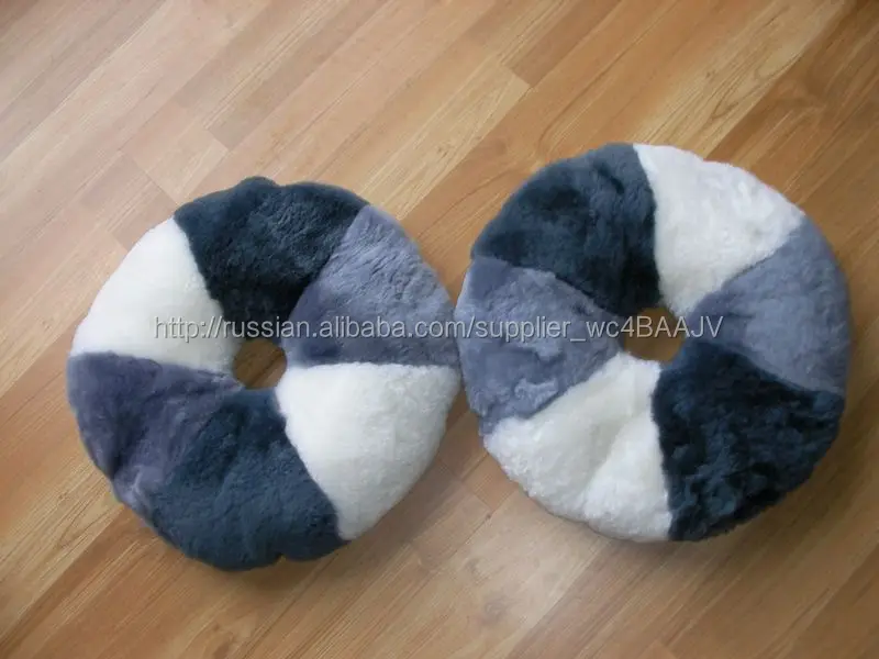 недорогие подушки против геморроя(сшивная овчина)