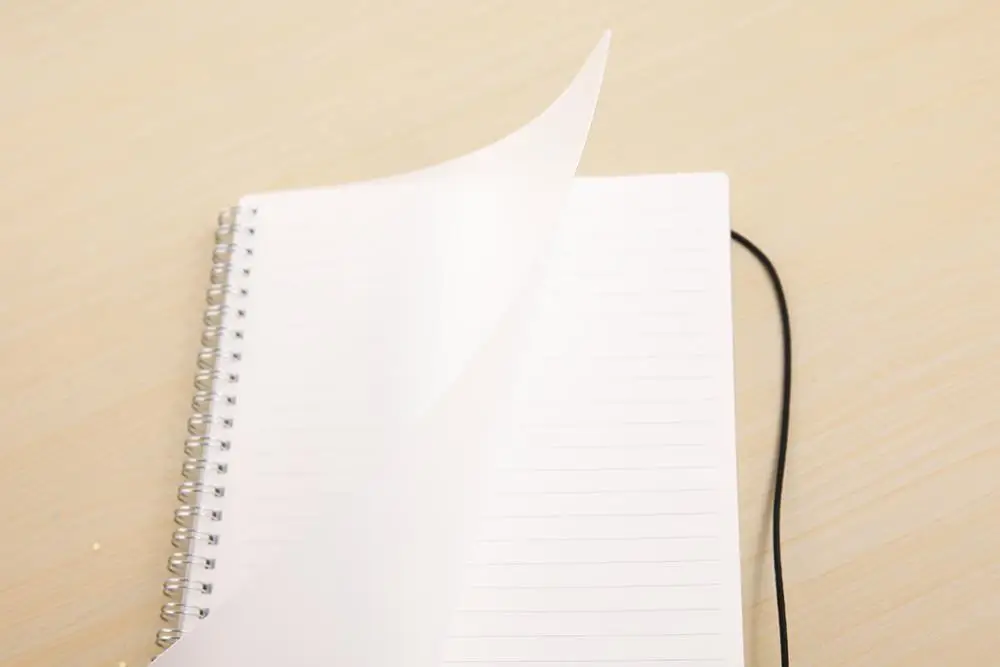 
A5 Wholesale transparent HardCover double Spiral Notebook with Ribbon Mark for Students or Promotion 