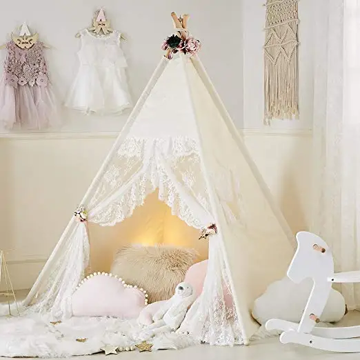 Детский вигвам Детская игровая палатка игровой домик Tipi декор детской