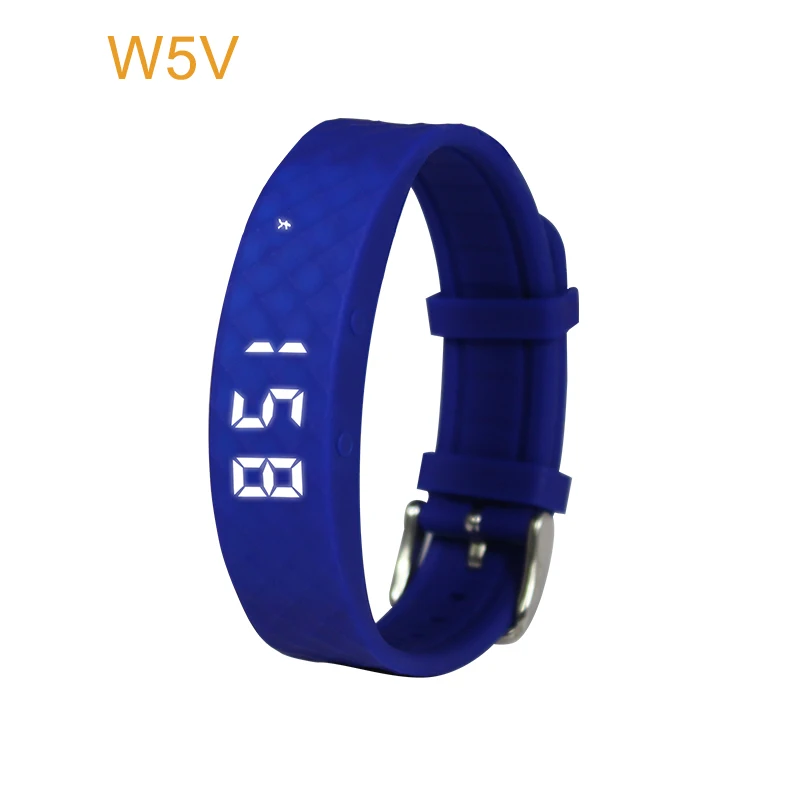 Silicone LED alarm clock wrist watch colorful digital sports smart watch