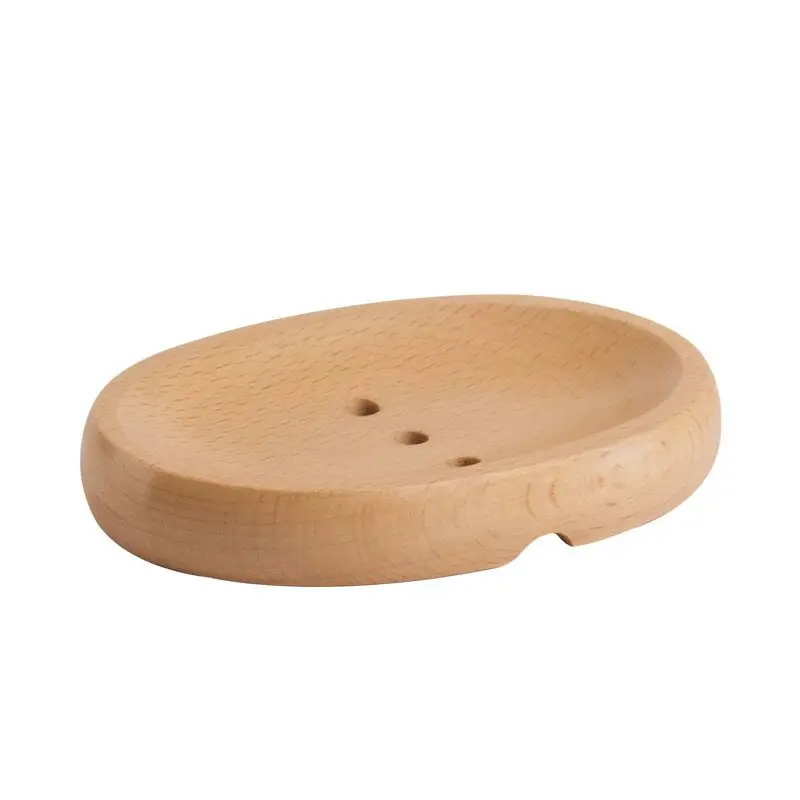
WB200-29 Customized Beech Wood Soap Holder Bath Shower Back Plates 