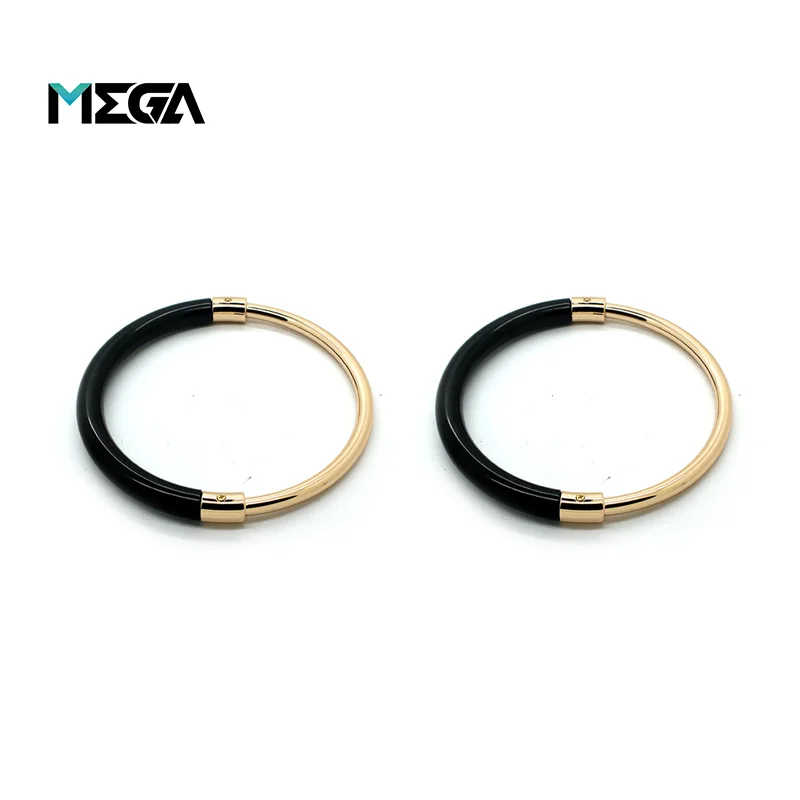 Модный аксессуар с металлическим кольцом, высококачественный аксессуар, оптовая продажа, фурнитура для сумки, металлическая ручка для сумки, модная Ручка для сумки