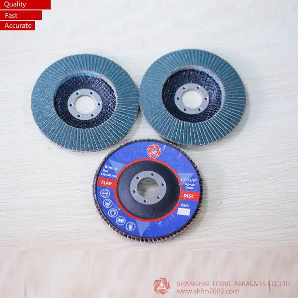 115mm Flap Discs(Ceramic, Zirconia, A/O)