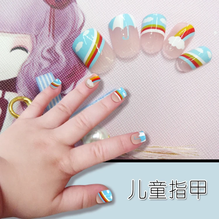 
NEWAIR safe artificial nails artificial kid fake nail tips for sale 