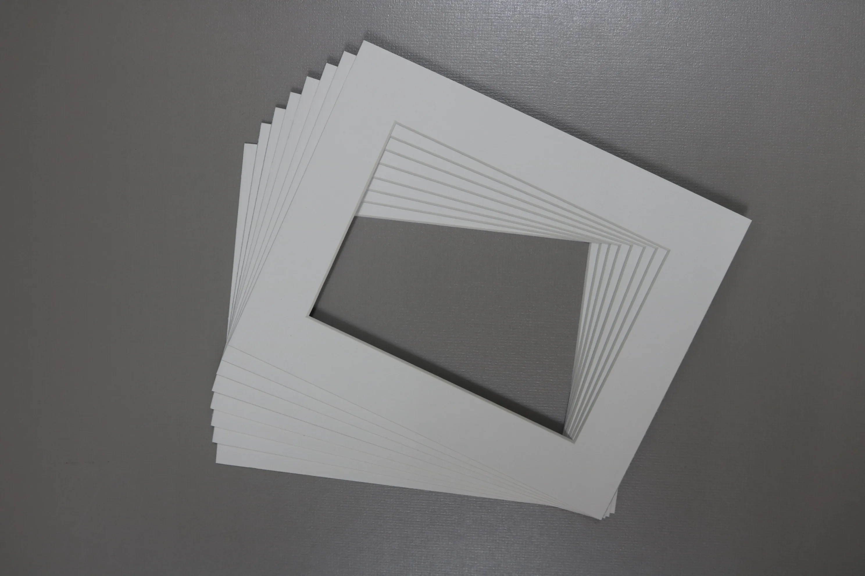 acid free white uncut matboard /adhesive mount board/photo mounting board