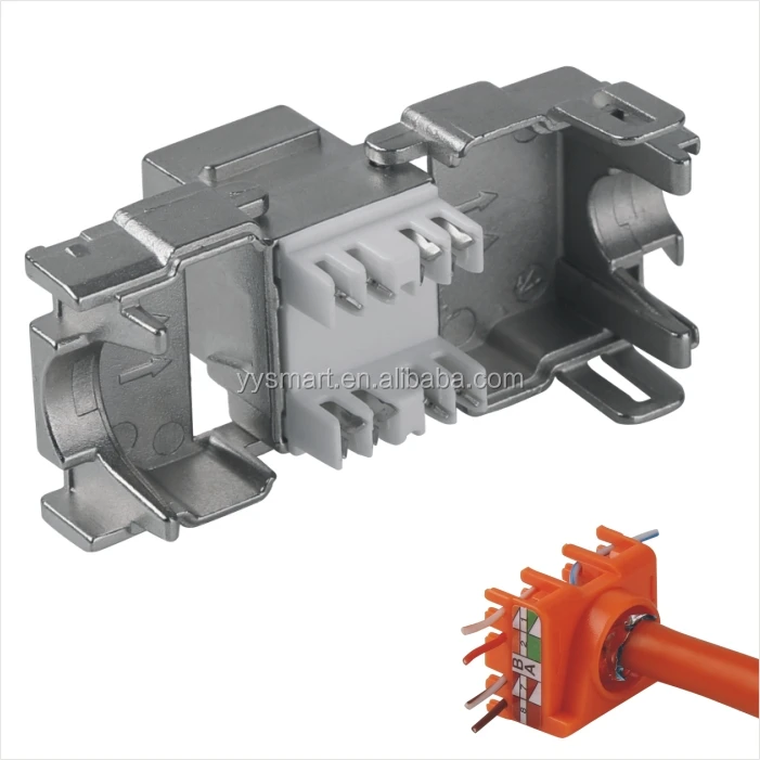  CAT6a CAT7 STP Tooless Keystone