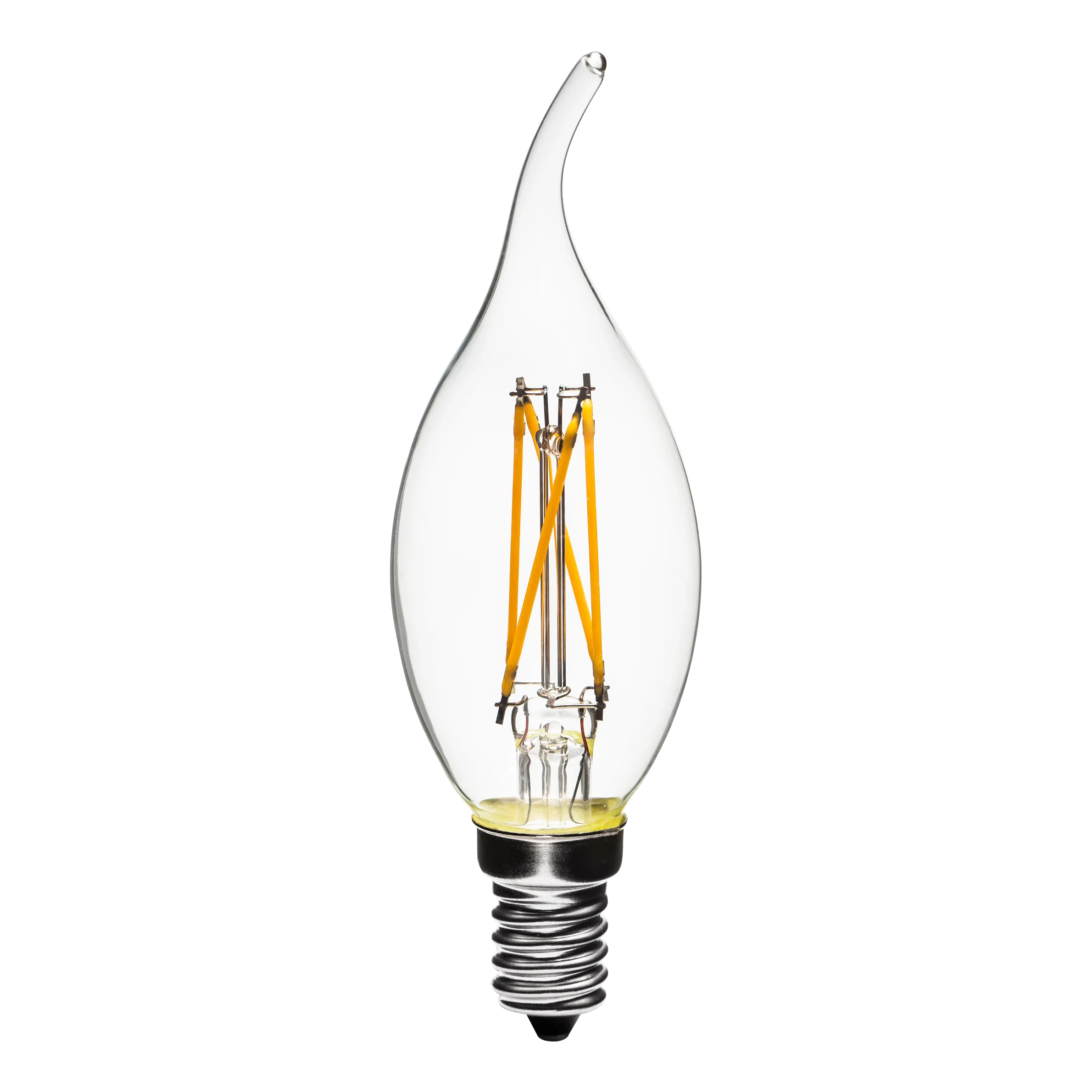 Hot sale E27/E14  candle LED Filament Bulb Lights 4W replace the incandescent lamp