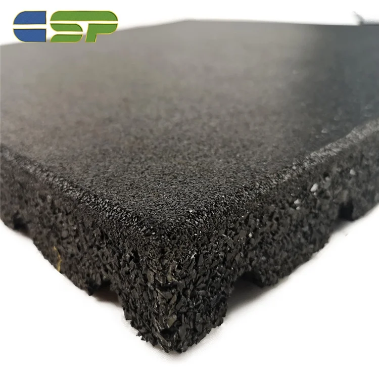 Square Size 20MM  Heavy Duty Rubber Gym Mats,rubber Floor Covering