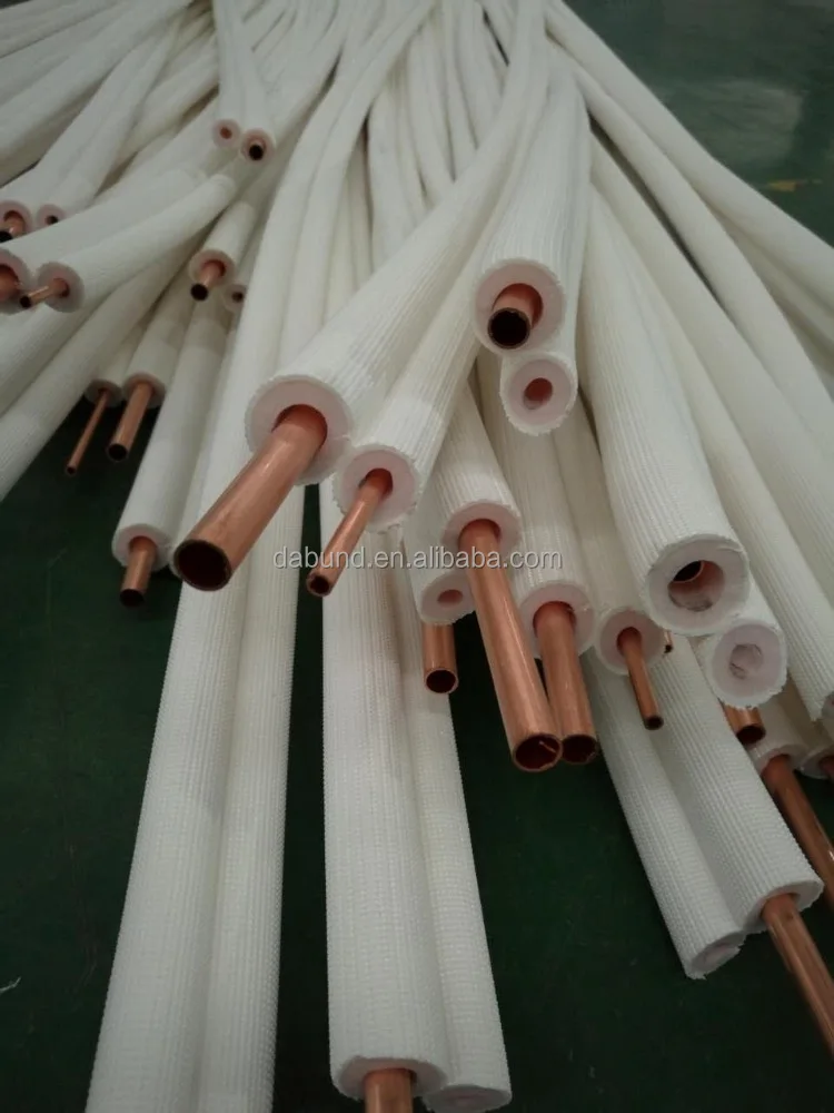 air conditioning twin tube insulation pair coil