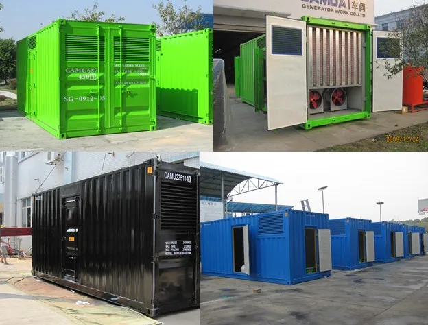 Combined Heating and UK brand engine Generator Power Plant 1000KW