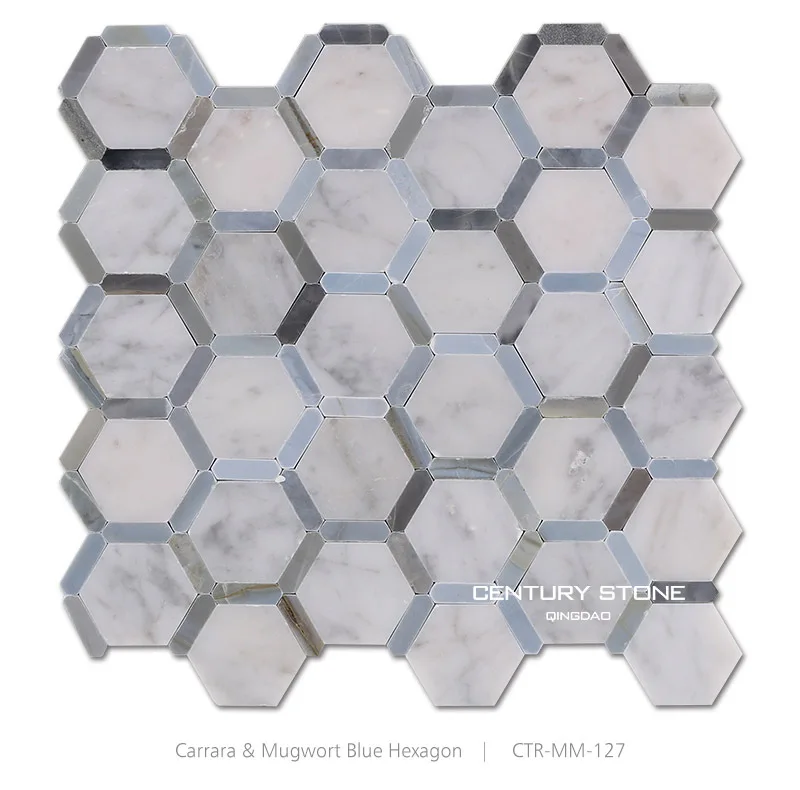 Polished Italy Bianco Carrara Mma Hexagon Marble Mosaic Backsplash Polished Italy Bianco Carrara Mma Hexagon Marble Mosaic Backsplash Wall Tiles Product Description 1product View Jpg Ctr Mm 127 1
