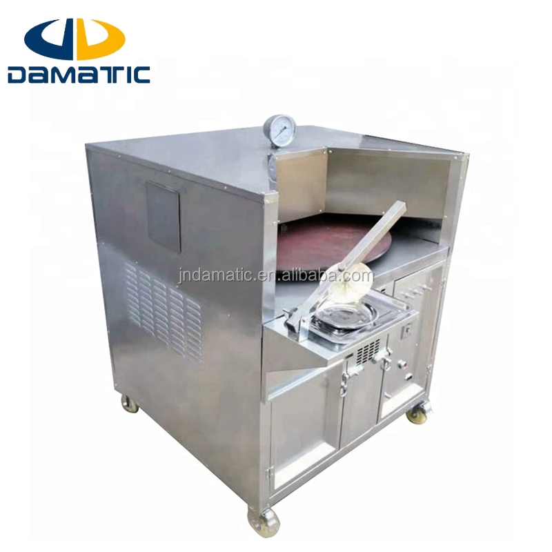
Gas heated naan bread oven with temperature control for sale 