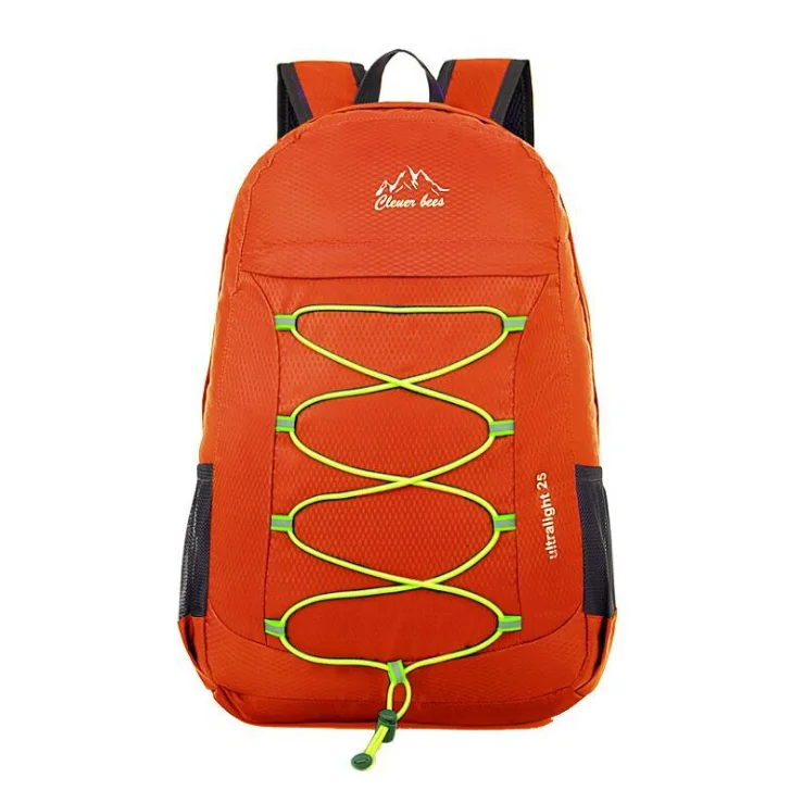 
Fashion design polyester foldable sports bag leisure backpack 