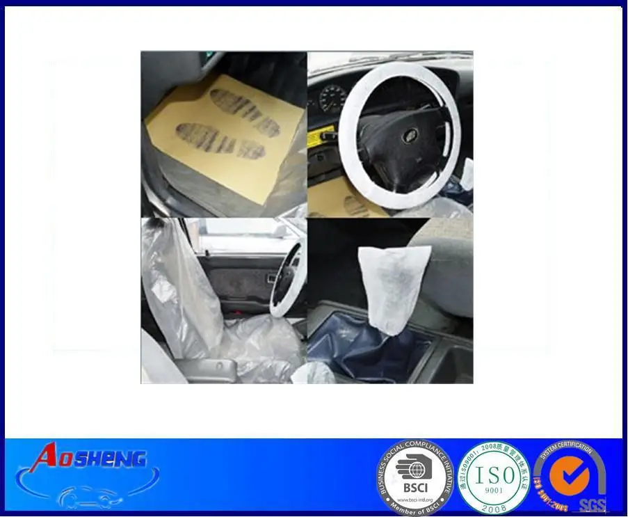 Одноразовая пластиковая крышка и сумки для автомобильных шин с логотипом на заказ