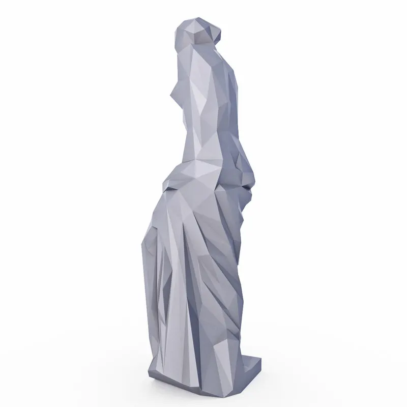 Venus de Milo Low Poly 3D model