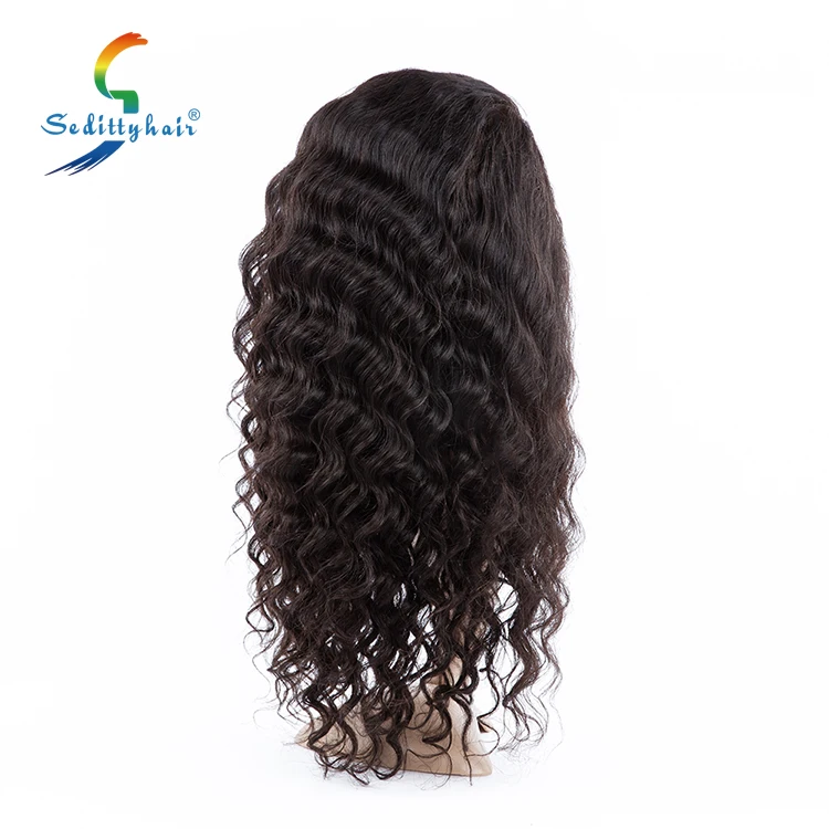 Cheap HD cap black women swiss human hair ombre 360 lace frontal wig
