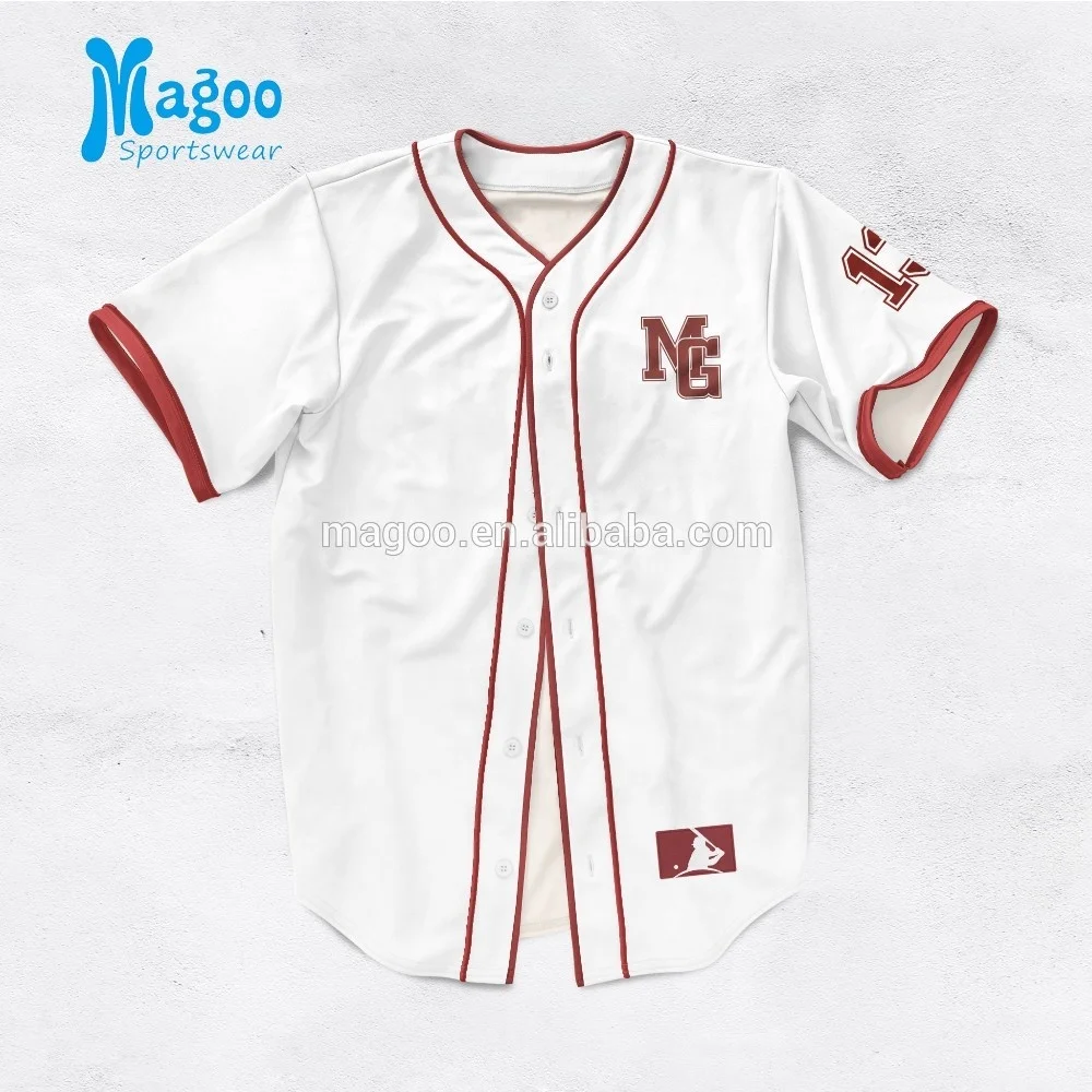 
Custom fashion blank vintage throwback Softball Baseball Jerseys 