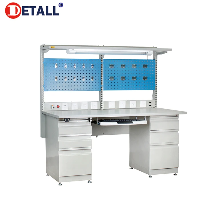 Detall Industrial factory workbench tool chest