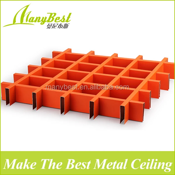 Hot Sale Office Aluminum open cell ceiling Metal Ceiling tiles