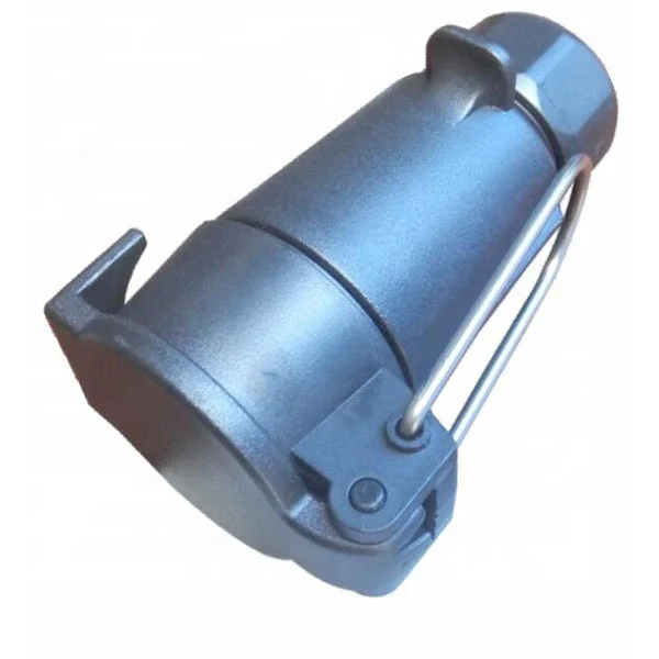 High quality 13pin plug to 7pin socket 12v trailer connector with 7core spiral cable