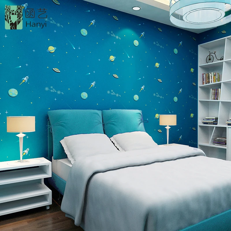 PVC vinyl kids wallpaper 3d wall decoration paper sticker wallpaper