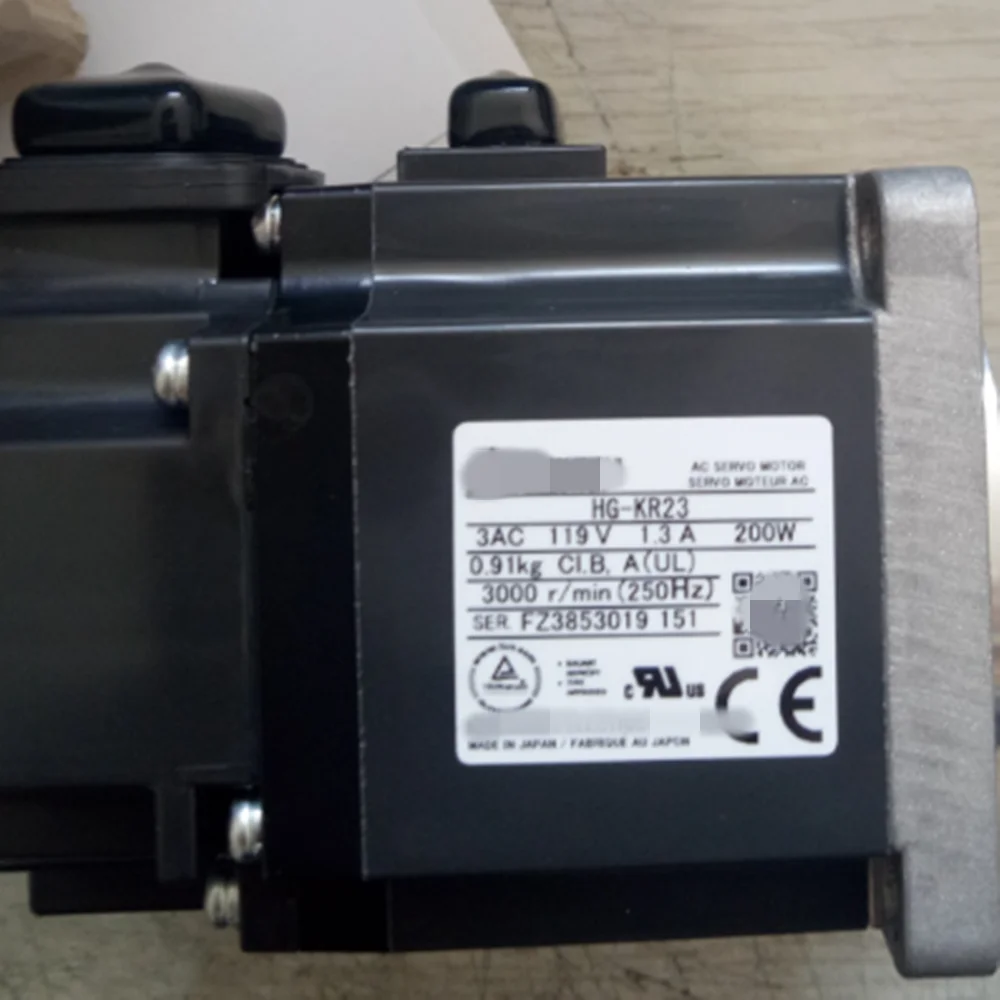 New original  200W electric motors  J4 Series AC Servo Motor HG-KR23