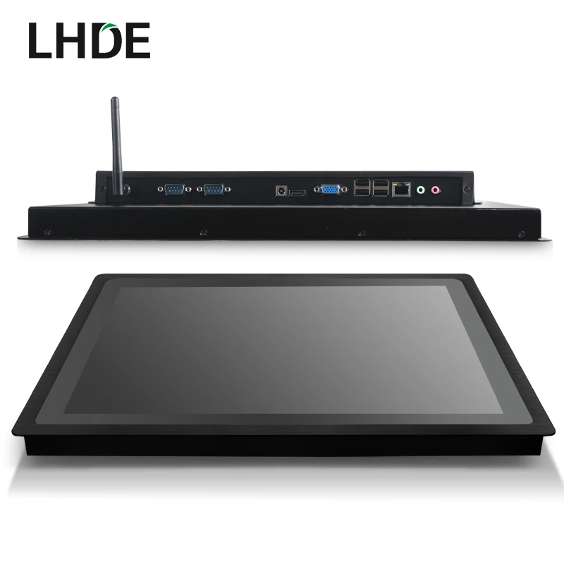 17inch industrial touch screen panel pc with 1280x1024 resolution,aluminum case