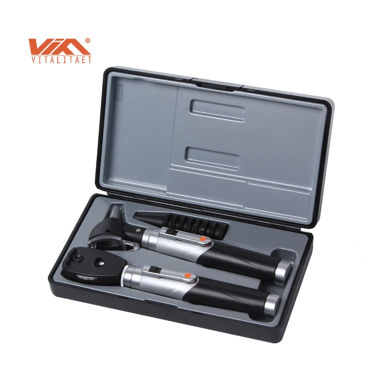
Low price durable otoscope ophthalmoscope diagnostic set 