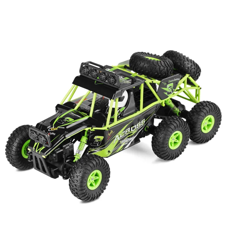 china manufacturer 6wd realistic scale block climbing cross country rc car