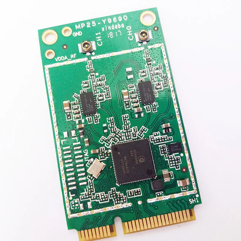 qca9886 high power 802.11ac PCIE low cost mini wifi direct module with built-in antenna