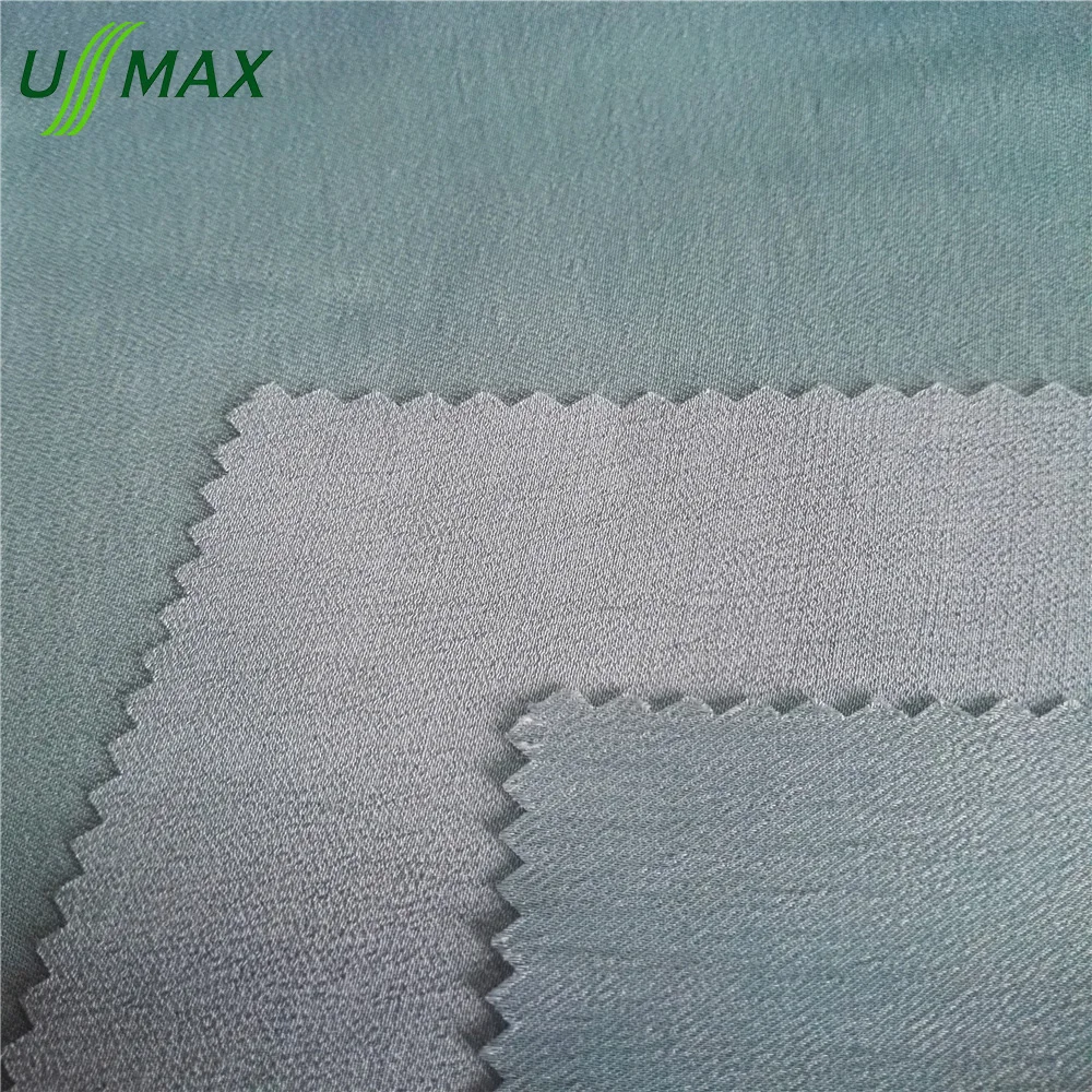 100% вискоза Вискоза атласная сатиновая ткань для женского модного платья