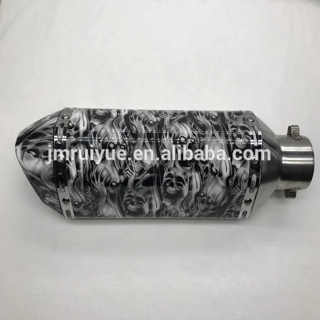 
CRAZY OLD MAN modified motorcycle exhaust muffler RY5 Hexagonal for 150-400cc motorcycle exhaust system 