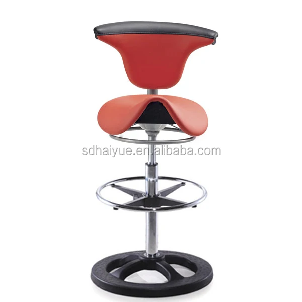New Design Doctor Chair Crown Seating Dental Medical Saddle Style Dentist Stool HY1037-1