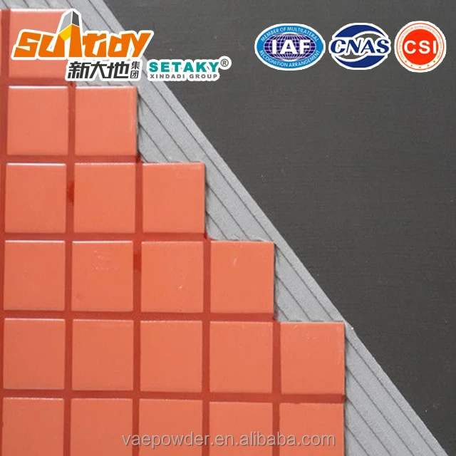 Cement mortar additive Setaky-745N7 Countertype to Elotex FX-5600/DA1400/DA3510(vinyl acetate ethylene polymer powder)