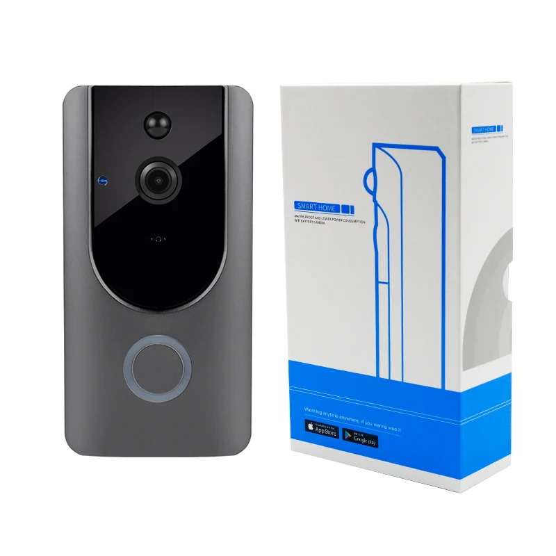 Vesafe Promotion pir motion detection night vision infrared 1.0mp wifi wireless doorbell camera