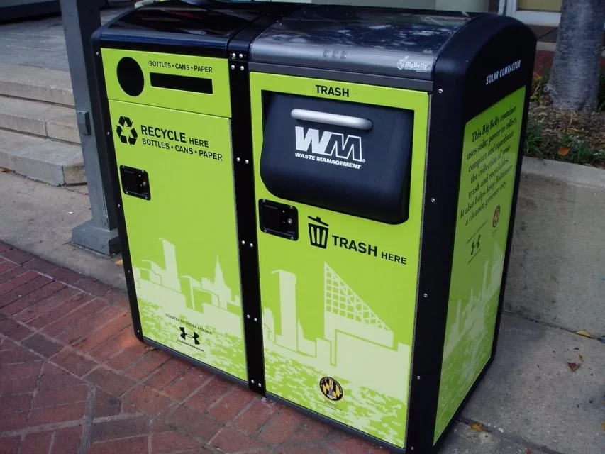 Intelligent Compress Dustbin Automatic open the door