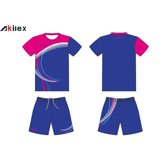 Fast delivery hot selling modern design custom color size new style badminton wear