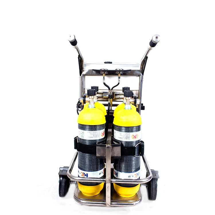 Movable Trolley Air Supplying Respirator For Airline Marine Equipment